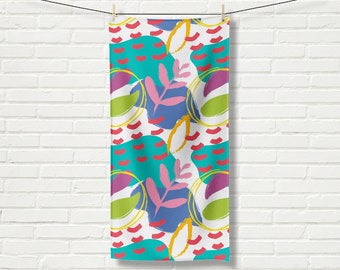 TWdp184-5 Colorful Beach Towel Bathroom Hand Towel Pastel Bath Towel TWdp184-5 Colorful Beach Towel Bathroom Hand Towel Pastel Bath Towel