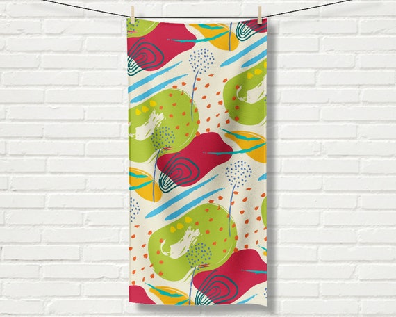 TWdp184-5 Colorful Beach Towel Bathroom Hand Towel Pastel Bath Towel TWdp184-5 Colorful Beach Towel Bathroom Hand Towel Pastel Bath Towel