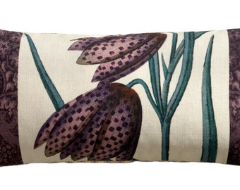 Purple Spotted Tulip Sachet with Lavender or Balsam Fill 10"x4.5"