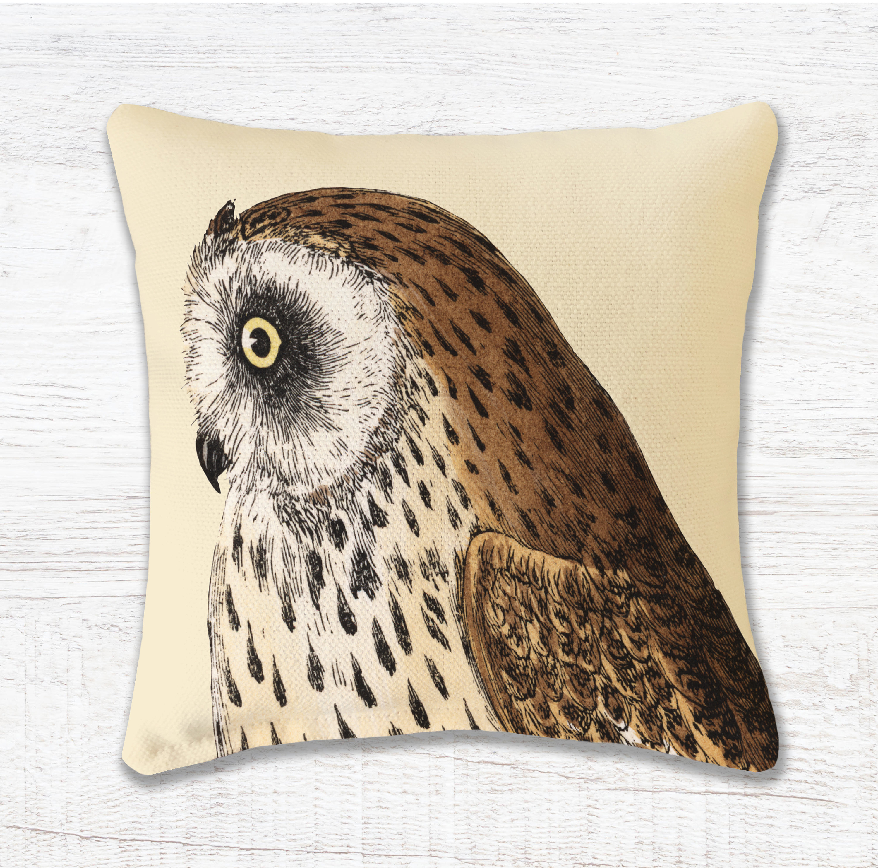 6"x6" Owl #2 Sachet filled with Maine Balsam or Lavender