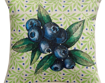 Maine Blueberry Cluster Printed Sachet