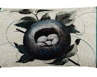 10"x4.5" Nest with Bird's Eggs and Leaves Sachet