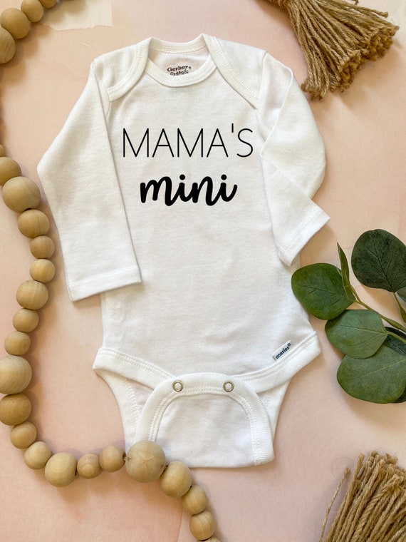 Mama's mini onesie cheap