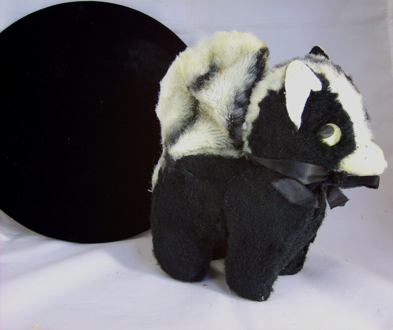 Skunk Stuffed Animal Vintage Collegiate Toys Personality Pets | Etsy