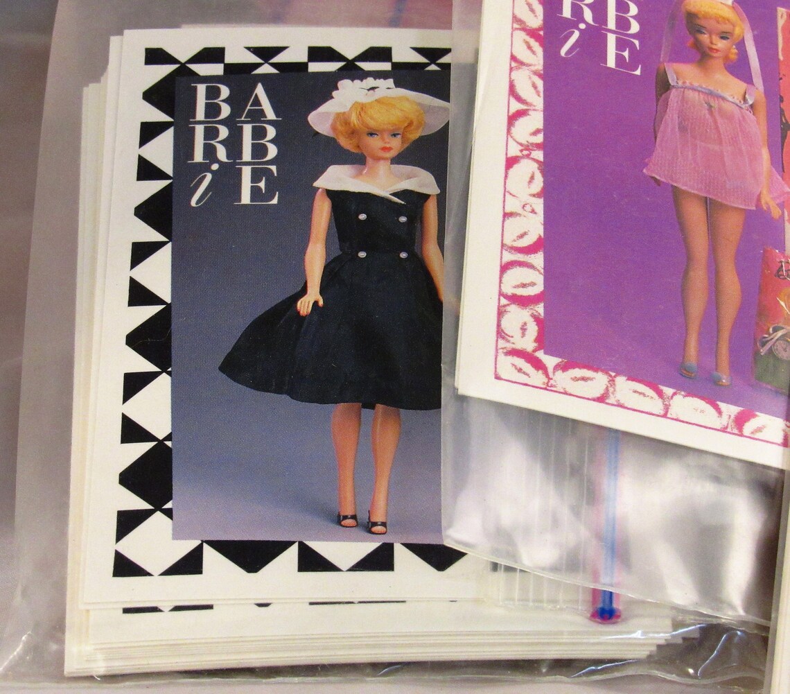 Vintage Barbie Doll Trading Cards by Mattel 1990 Total of 116 - Etsy