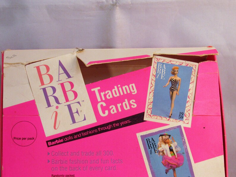 Vintage Barbie Doll Trading Cards by Mattel 1990 Total of 116 - Etsy