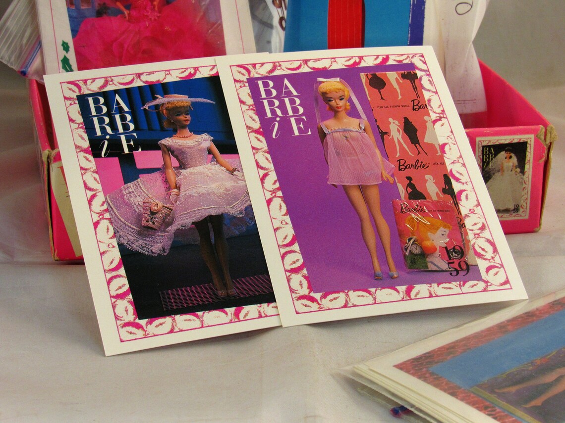 Vintage Barbie Doll Trading Cards by Mattel 1990 Total of 116 - Etsy