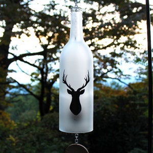Stag Wine Bottle Wind Chime image 7