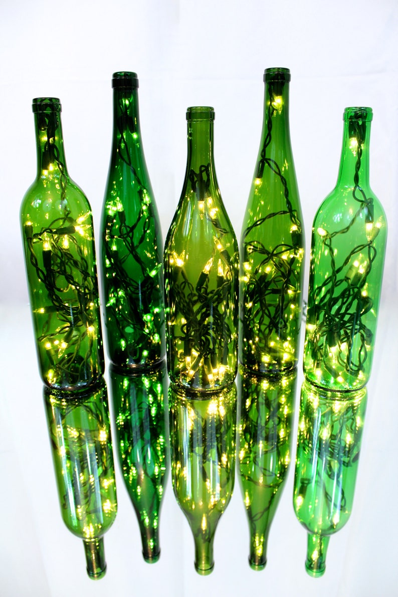 Lighted Wine Bottle Lamp image 7