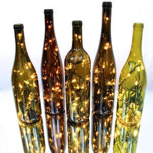 Lighted Wine Bottle Lamp image 5