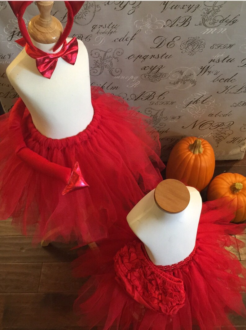 devil tutu dress