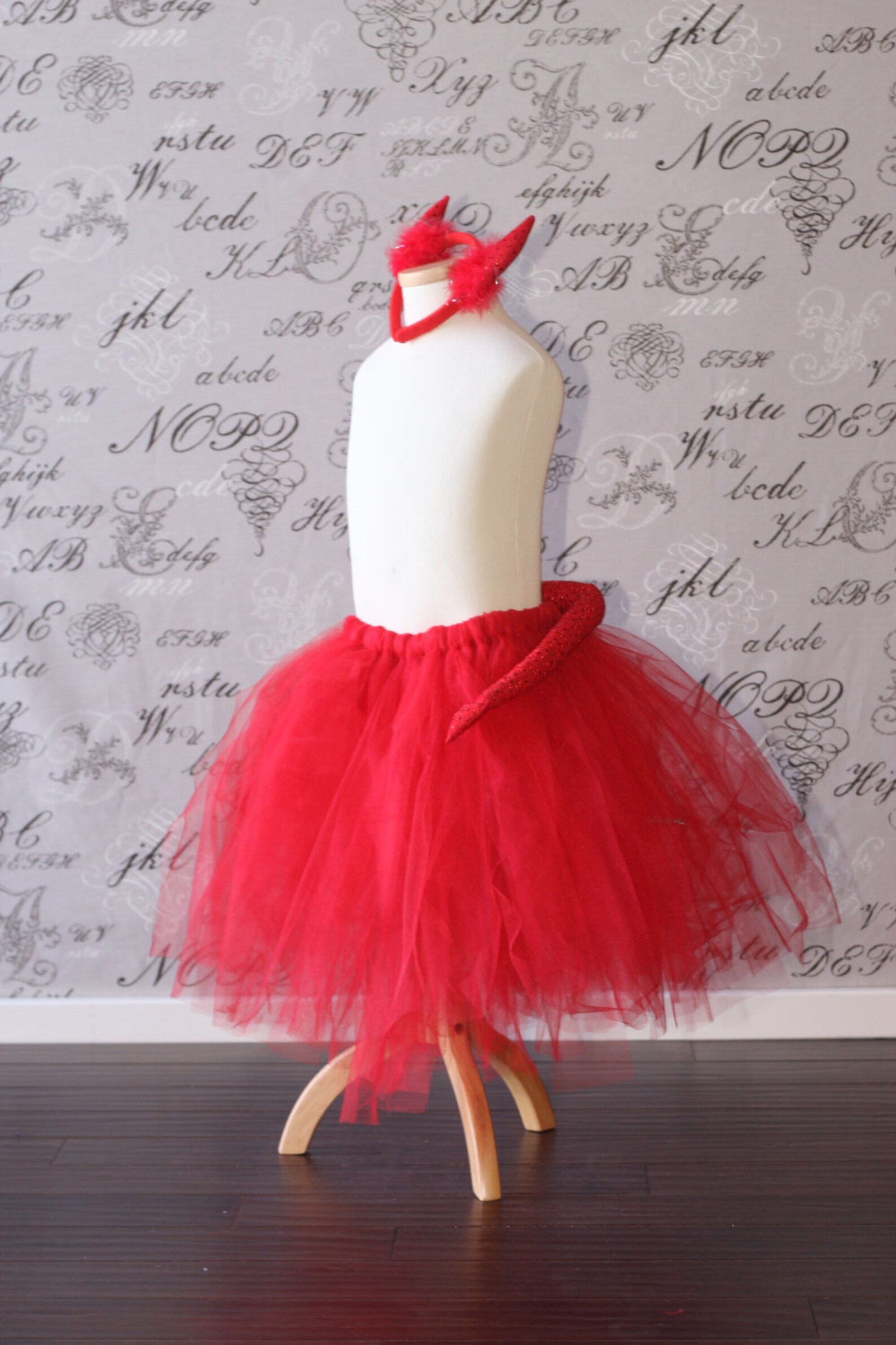 devil tutu dress