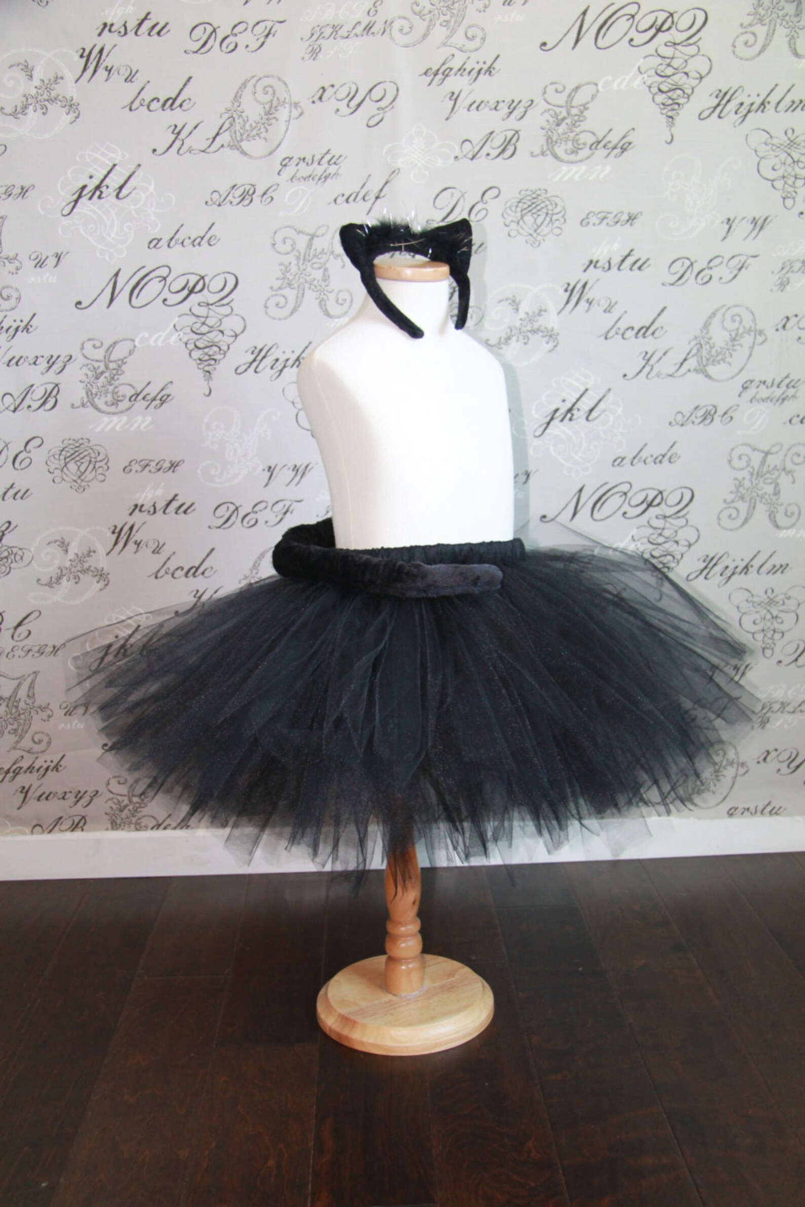 BLACK CAT Costume Tulle Tutu Dressup Halloween Costume Photo Etsy