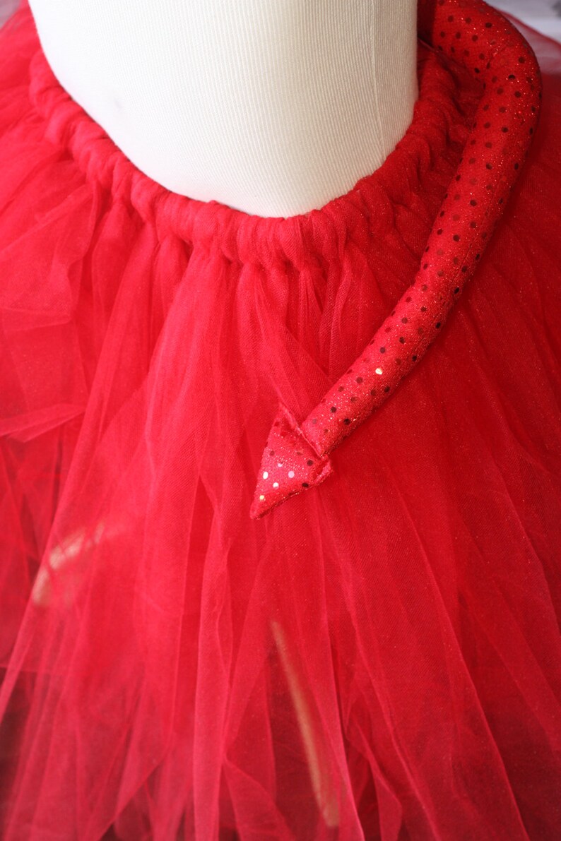 devil tutu dress