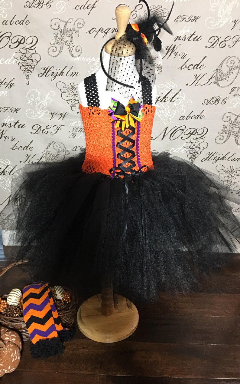tulle pumpkin costume