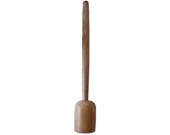 Vintage Wooden Primitive Kitchen Muddler Pestle