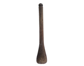 Vintage 18" Wooden Primitive Kitchen Muddler Pestle