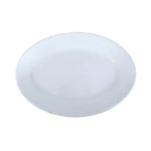 Vintage J&G Meakin England Large Oval White Ironstone Serving Platter Tray