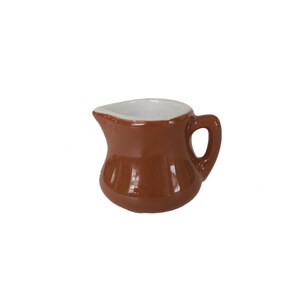 Vintage Coors China T.M. Cheesware Small Brown China Restaurant Ware Creamer