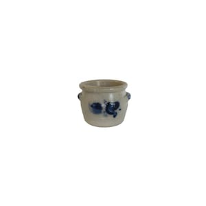 Vintage Salt Glaze Toothpick Holder Small Crock