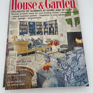 Haus und Garten Juni 1968 Zeitschrift Vintage MCM