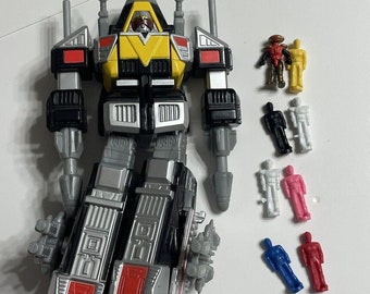 Vintage Power Ranger des années 90 Bandai Megazord Space Alpha inclus