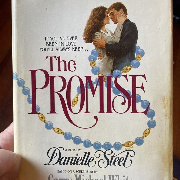 The Promise Danielle Steel Book Vintage Hardback Dust Jacket BCE