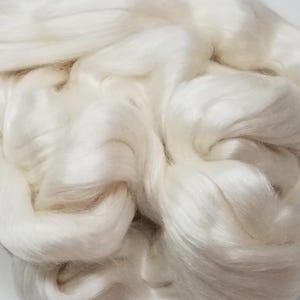 Merino Mulberry Silk Roving Blend 50 50