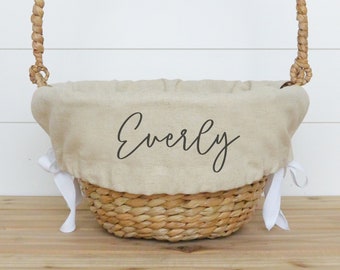 Personalized Easter Basket Liner | Customized Easter Basket Liner | Easter | Monogram | Girl Easter Basket | Boy Easter Basket