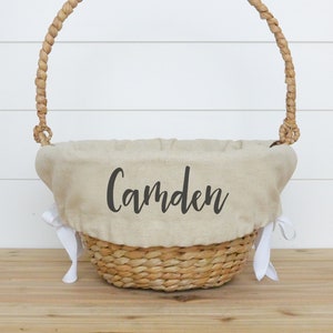 Personalized Easter Basket Liner | Customized Easter Basket Liner | Easter | Monogram | Girl Easter Basket | Boy Easter Basket