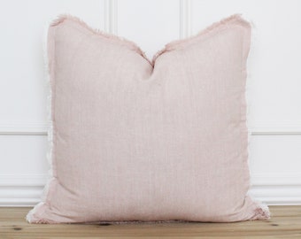 rose pink decorative pillows