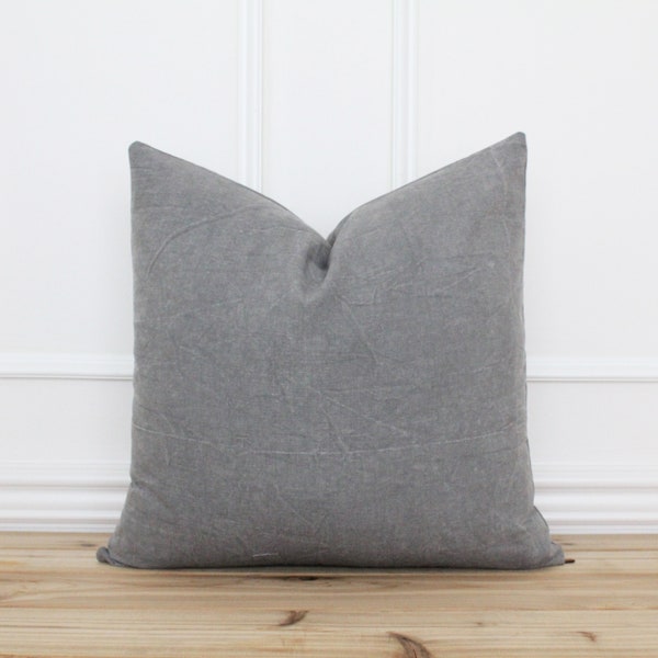 Grey Throw Pillows - Etsy