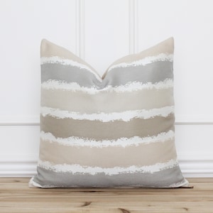 Double Sided Outdoor Pillow Cover • Indoor Outdoor Pillow • Decorative Pillow • Porch Pillow • Outdoor Lumbar Pillow • 18x18 20x20 | Nellie
