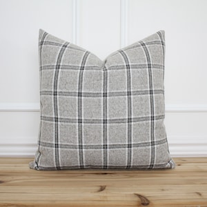 Farmhouse online plaid pillows