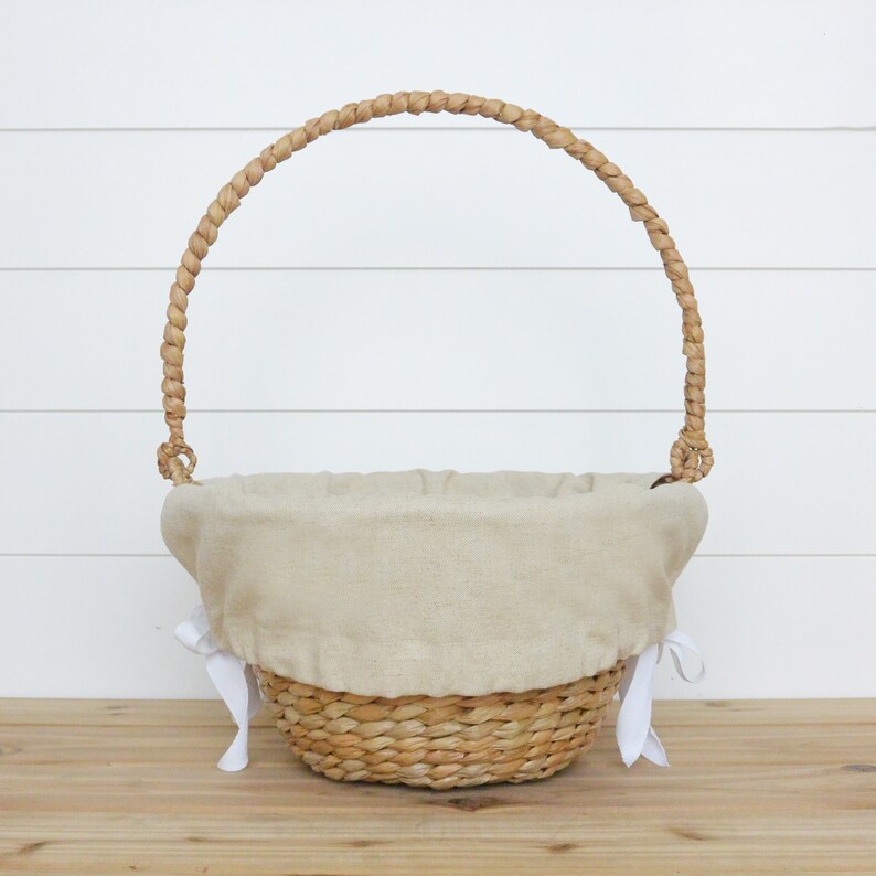 Plain Easter Basket Liner // Easter Basket Liner // Easter // Etsy