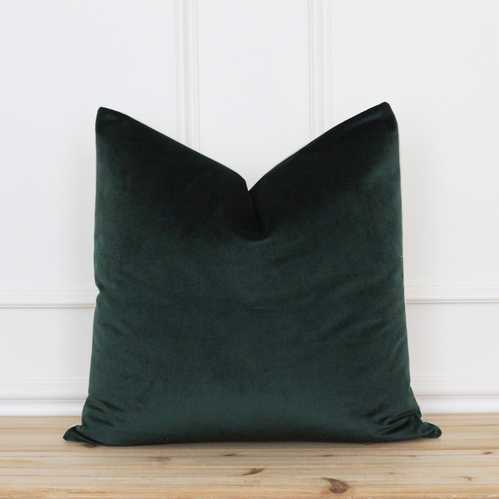 Dark Green Pillow Covers