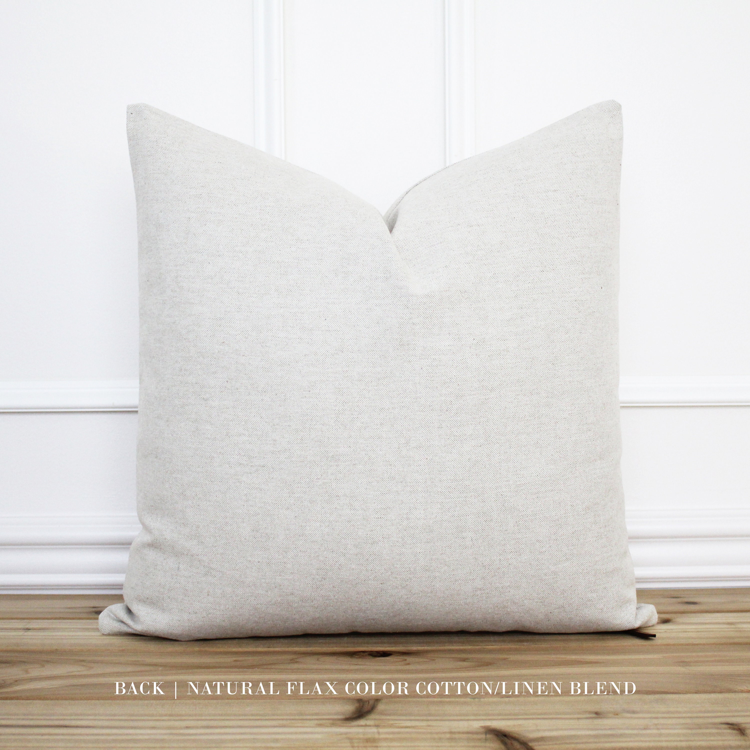 Shop for handmade white linen pillow covers with custom monogram – Amore  Beauté