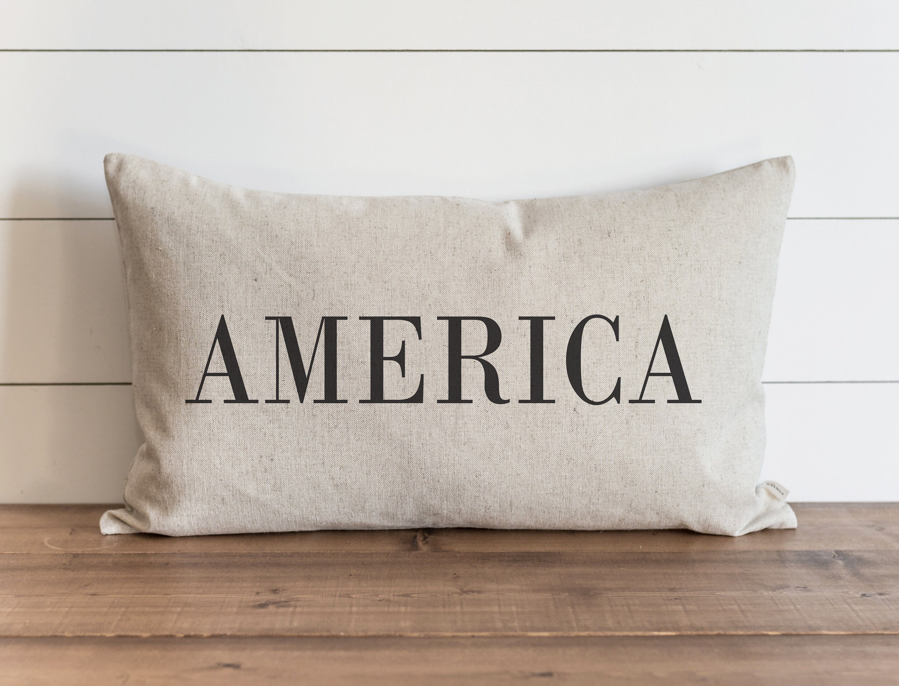 STRYAO 4th of July Pillow Covers 18x18 Inch Independence Day Throw