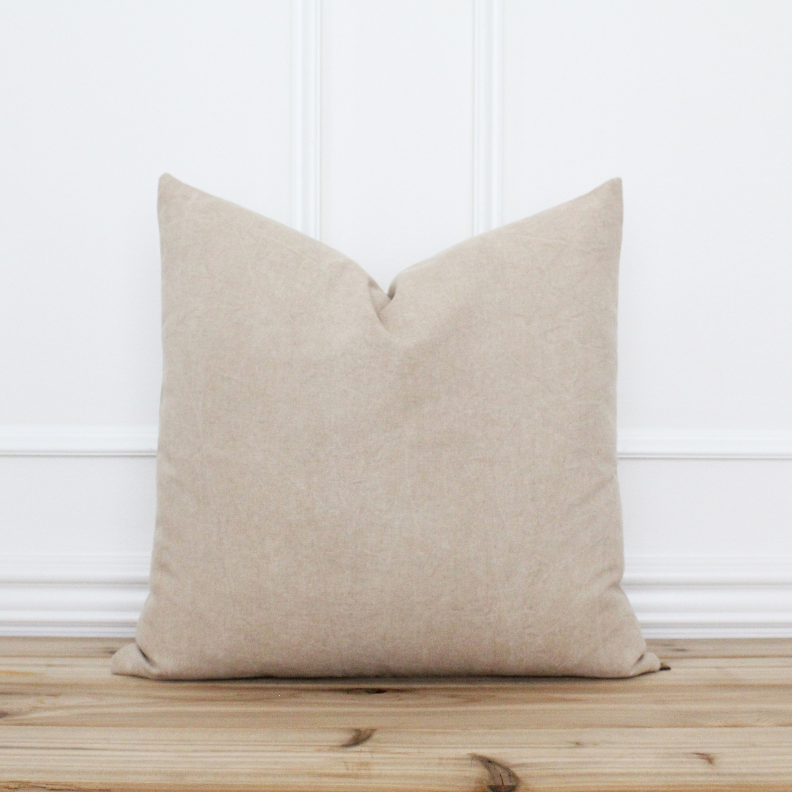 Beige Pillow Cover Tan Pillow Cover Accent Pillow 20x20 Etsy