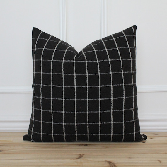 Black decorative throw pillows online