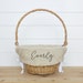 Personalized Easter Basket Liner | Customized Easter Basket Liner | Easter | Monogram | Girl Easter Basket | Boy Easter Basket 