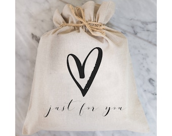 Just For You Gift Bag // Gift Wrap // Packaging Bag // Present // Party Favor // Wedding Favor // Gift Bag // Hostess Gift