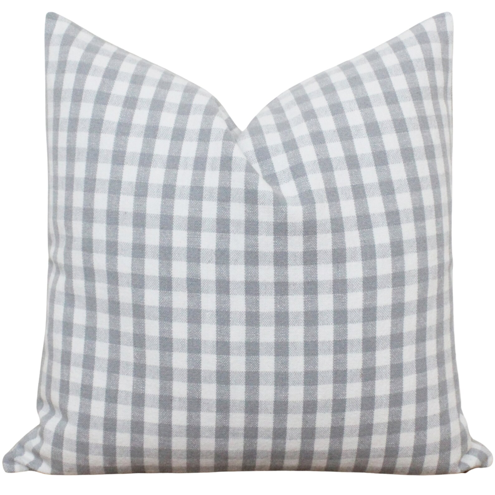 Checkered Pillow Cover Plaid Throw Pillow Gray Pillow Etsy Australia