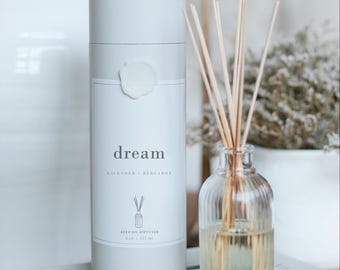 Difusor de varillas con aroma a lavanda y bergamota / 170 ml / Caja de regalo incluida / DREAM