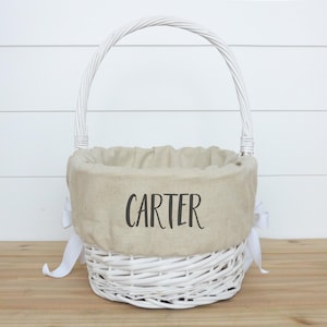 Personalized Easter Basket Liner | Easter Basket Liner | Easter | Gift Basket | Monogram | Boy Easter Basket | Girl Easter Basket