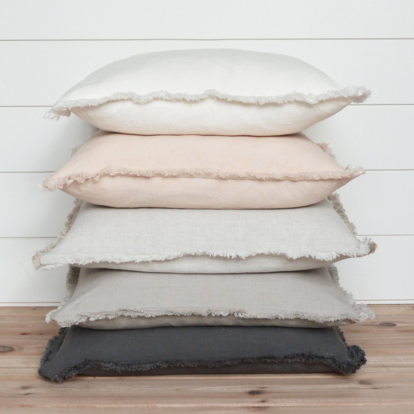 Fringe Pillow Cover 20 X 20 Pillow Cover 26 X 26 Neutral Pillow