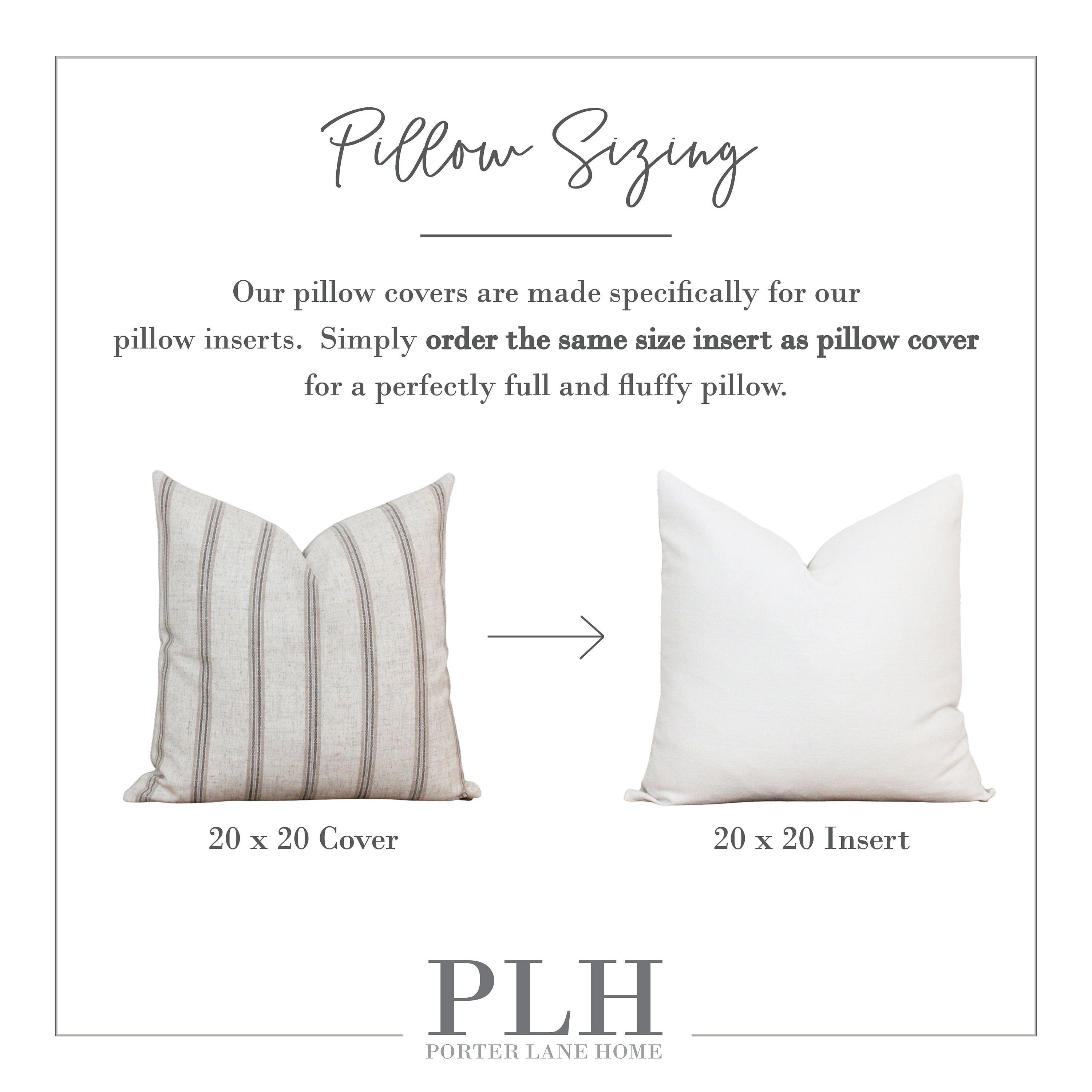 Custom Laurel Wreath Monogram Pillow Cover. – Porter Lane Home