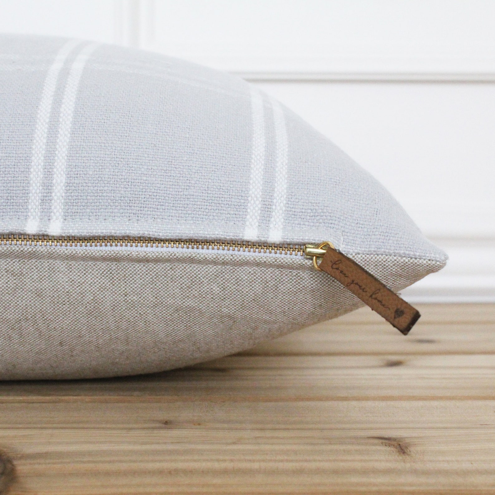 Gray and White Plaid Pillow Cover Grey Plaid Pillow Cover Etsy