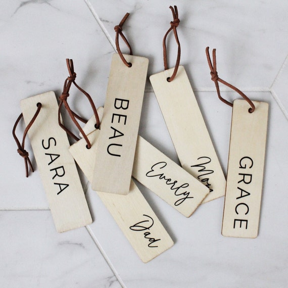 Rectangle Stocking Tags