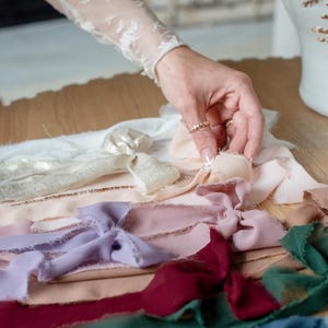 Chiffon Bows for Stockings